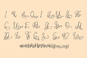hantaran font, a Script Font by Mariyana (Thumbnail 4 of 5)