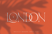 Bechilo – Modern Serif Font, a Serif Font by Yahya Type (Thumbnail 3 of 25)