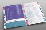 Floral Funeral Program, a Brochure Template by Royallove (Thumbnail 3 of 5)