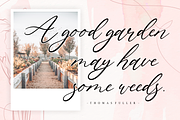 Natural Garden - Modern Script Font, a Script Font by Balpirick Studio (Thumbnail 2 of 7)