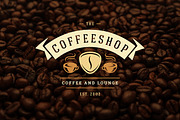 36 Coffee Logos and Badges, a Branding & Logo Template by Vasya Kobelev (Thumbnail 3 of 15)