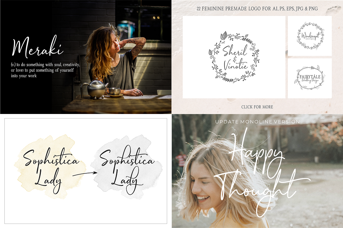 Romantic & Beauty Signature Bundle, a Script Font by 50Fox (Photo 5 of 25)