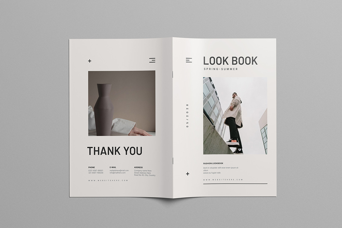 Fashion Lookbook Layout | 20 Pages, a Brochure Template by HiveArts (Photo 11 of 11)