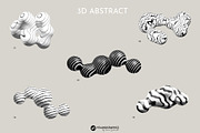 Puffy Abstract 3D Graphics Shapes, an Object Graphic by Youandigraphics (Thumbnail 13 of 15)