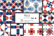 POLLE geometric seamless patterns., a Pattern Graphic by Peolla (Thumbnail 1 of 10)