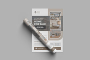 Luxury Home Sale Flyer, a Flyer Template by VectStock (Thumbnail 2 of 5)