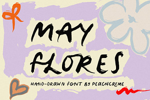 Mayflores// Hand-drawn Font