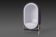 Capsule chair sofa, a 3D by NojskaAksjon (Thumbnail 9 of 23)