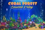 Coral Forest - Seaweed Valley, an Environmental 3D Model by Souchenki (Thumbnail 1 of 16)