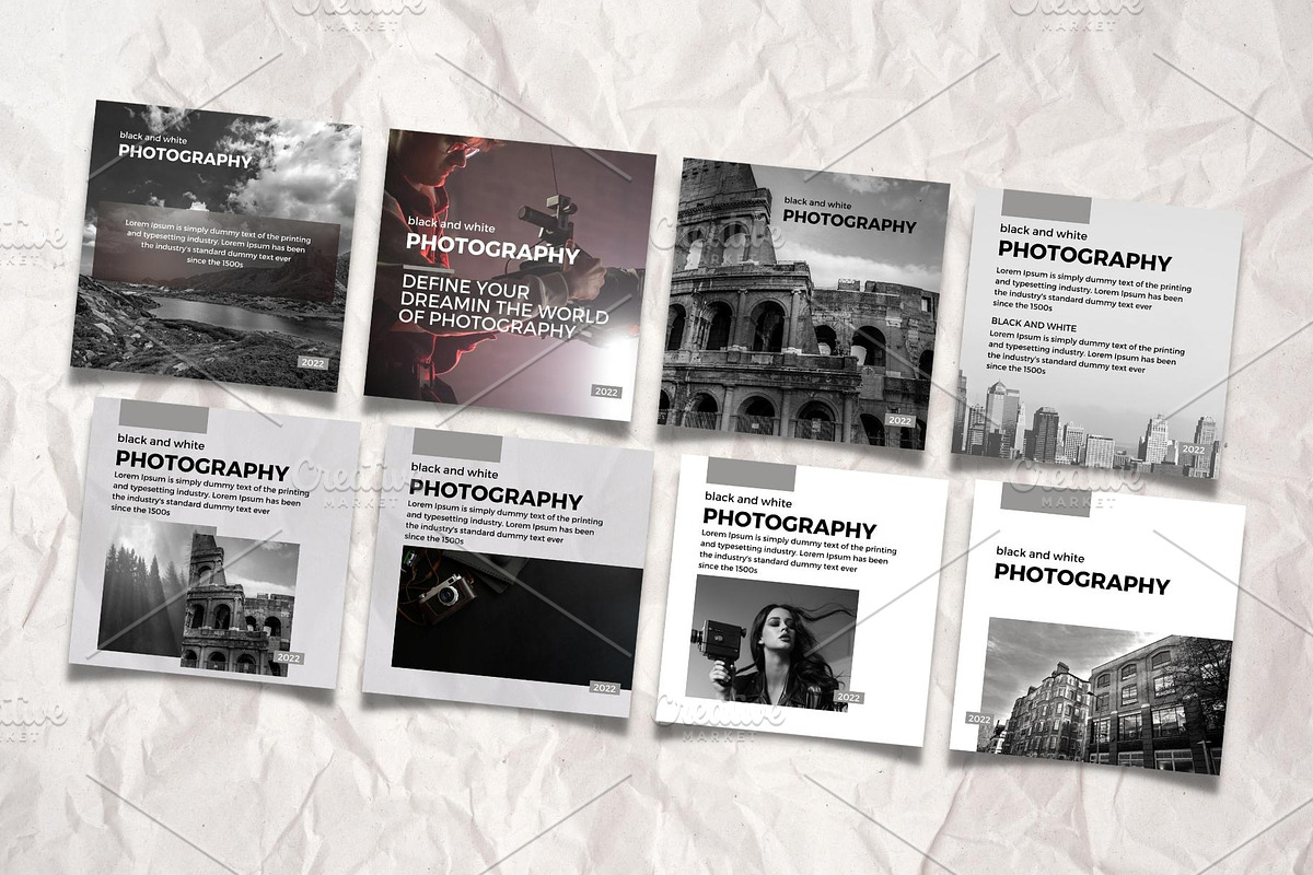 Black and White Photography, a Social Media Template by Aji Gallery (Photo 15 of 20)