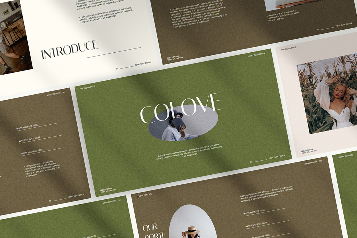 Colove Presentation Template
