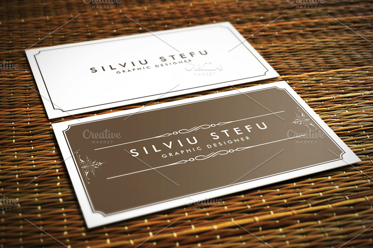 Business Card Mockups - pack 1, a Print Template by Picseel (Photo 2 of 4)