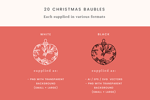 Christmas Bauble Vector Illustration