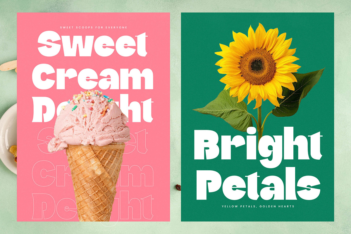 Pearl Mirage Retro Display Font, a Sans Serif Font by timelesstype.co (Photo 14 of 20)