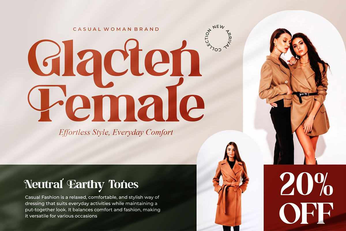 Brigitha Kestry || Retro Bold Serif, a Serif Font by Idea Studio (Photo 3 of 7)