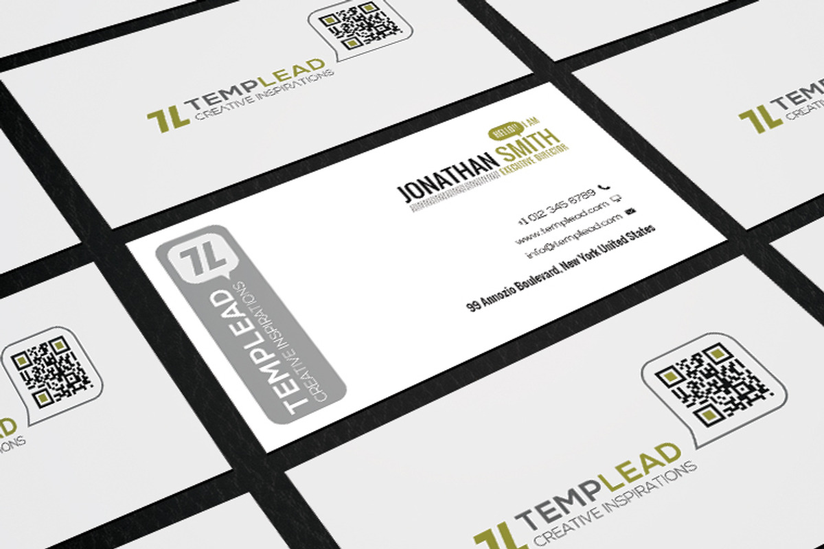 Corporate Business Card SE0330, a Card Template by annozio (Photo 3 of 3)