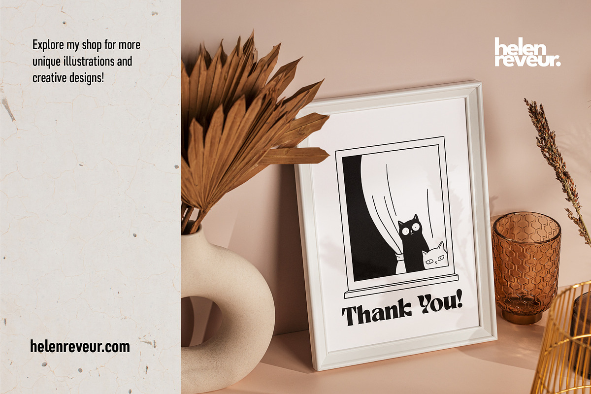 Sport Cats, Playful Vector Set, an Illustration by helenreveur (Photo 7 of 7)