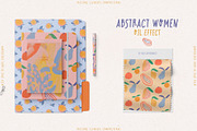 WOMAN & ABSTRACT, a Person Illustration by nadispasibenko (Thumbnail 4 of 15)