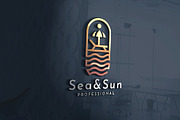 Sea Sun Travel Agent Logo, a Branding & Logo Template by Design_Planet (Thumbnail 1 of 5)