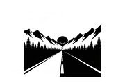 Sunrise Mountain Road Bundle, an Illustration by musafir_fashion (Thumbnail 3 of 14)