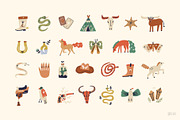 Rancho Elements + clipart, an Animal Illustration by Olia (Thumbnail 2 of 12)