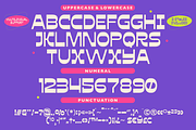 Cherry Pop - Playful Retro Display, a Sans Serif Font by Linecreative (Thumbnail 5 of 9)