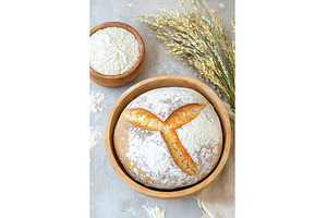 Freshly Baked Sourdough Bread in, a Food & Drink Photo by Lermont51