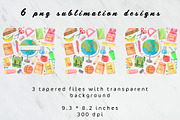 Teacher tumbler sublimation design, an Object Graphic by AnastasiaWatercolor (Thumbnail 5 of 5)