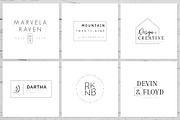 640 Premade Logos Mega Bundle, a Branding & Logo Template by XpertgraphicD (Thumbnail 68 of 109)