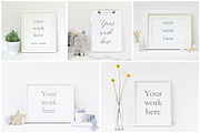 Photo mockup bundle - 8x10'' frame, a Print Template by L'Aura Studio (Thumbnail 2 of 3)