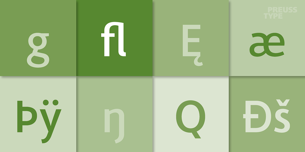 CognitaSans PRO, a Sans Serif Font by preussTYPE (Photo 7 of 8)