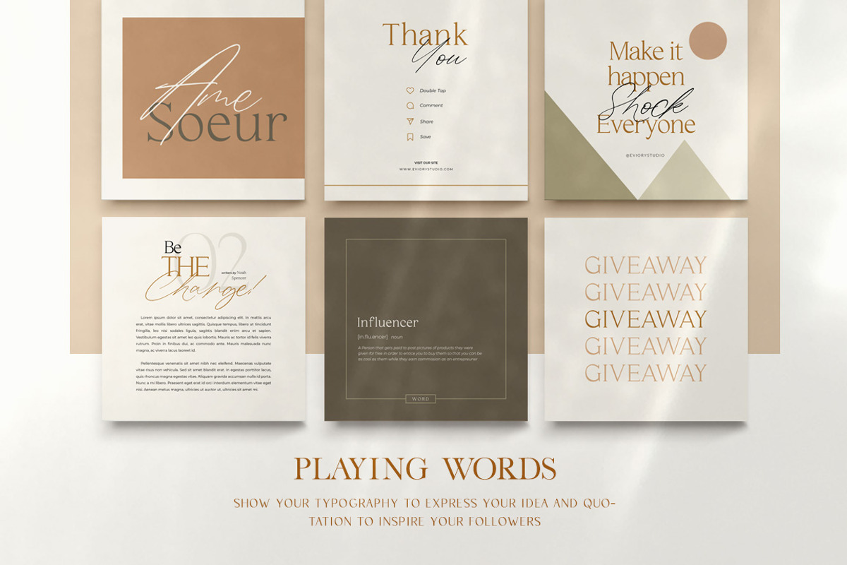 Instagram Coach Engagement CANVA PS, a Social Media Template by Eviory (Photo 31 of 48)