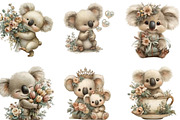 Mothers Day Funny Koala Clipart, an Illustration by Designking (Thumbnail 5 of 5)