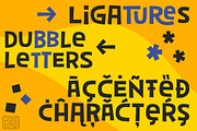 Dorky Laugh: a quirky fun font!, a Sans Serif Font by Missy Meyer (Thumbnail 8 of 8)