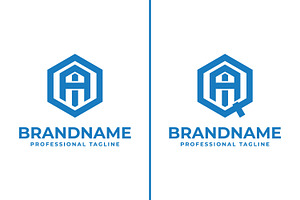 Letters OAI and QAI Hexagon Logo, a Branding & Logo Template by Pray Art Design Studio