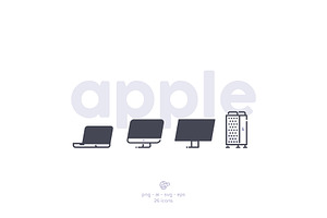 apple devices 26 icons