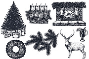 Christmas, a Decorative Illustration by Ecaterina Sciuchina (Thumbnail 6 of 14)