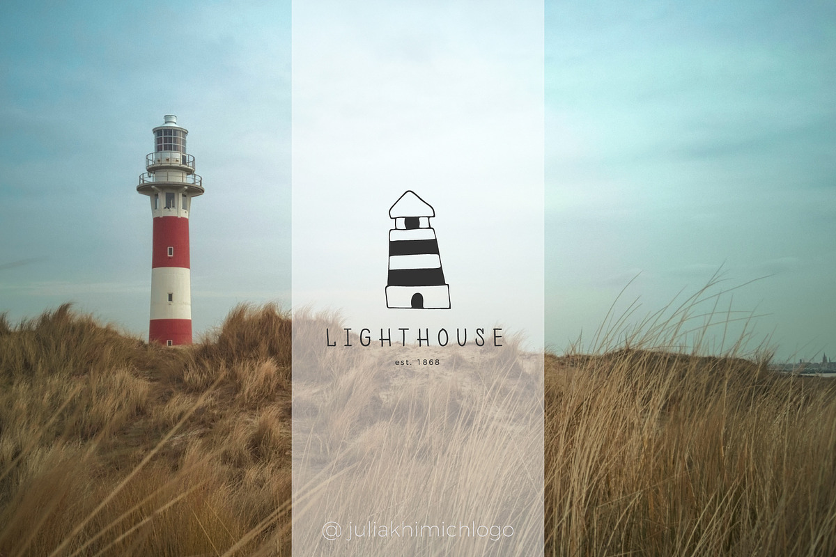 Logo Pack Volume 4. Beach & Sea, a Branding & Logo Template by Mint Air Studio (Photo 3 of 21)