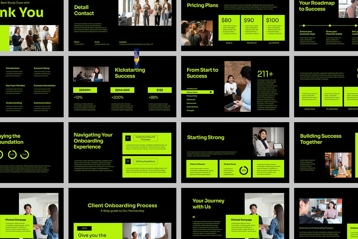 Client Onboarding Powerpoint preview 2