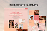 Showit Template | Beauty, a Templates & Theme by Laura Narozny (Thumbnail 2 of 8)