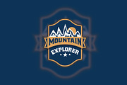 Adventure Badge Logos, a Branding & Logo Template by Ismael Hossain (Thumbnail 3 of 3)