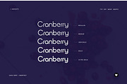 Cranberry Display Typeface, a Font by Foxtype (Thumbnail 6 of 8)