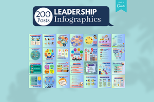 Leadership Bundle- Canva Templates