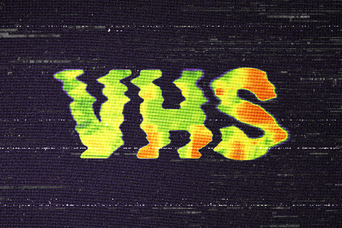 VHS Distorted Text Effect, a Layer Style Add-On by Design Squad (Photo 4 of 5)