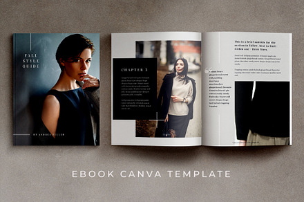 eBook Canva Template | Dunes