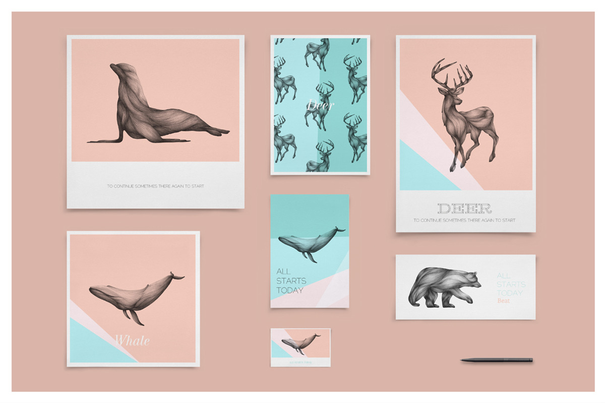Illustration of animals 01, an Animal Illustration by Isbela  (Photo 2 of 5)