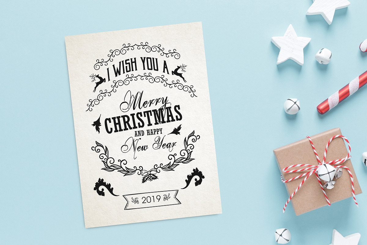 48 Christmas Mockup, a Print Template by Walentin (Photo 23 of 49)