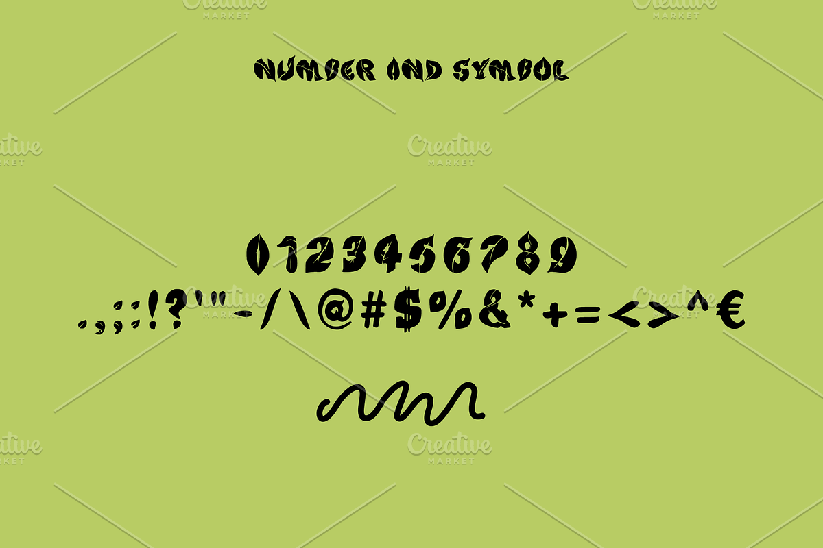 MABOK MATCHA, a Blackletter Font by MUNIK STUDIO 3D (Photo 5 of 6)