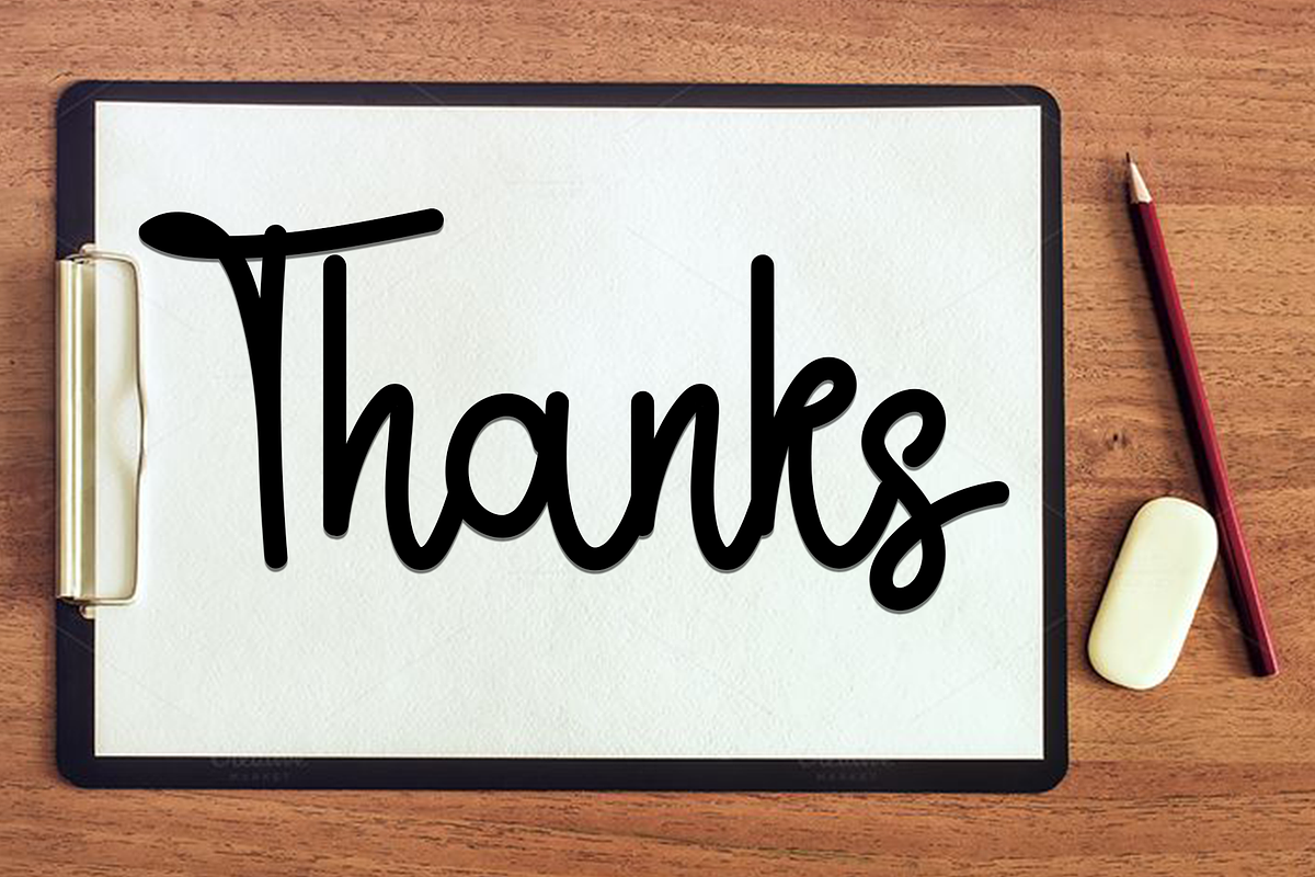 Thumbnail, a Handwritten Font by InermediaSTUDIO (Photo 8 of 8)
