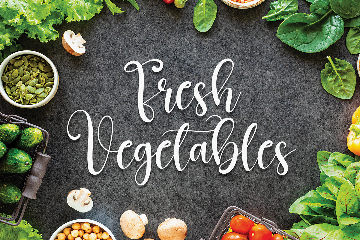 Sunflower | Script Font, a Script Font by Scratchones (Photo 6 of 6)
